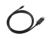 4XEM 6Ft Mini DisplayPort To DisplayPort M M Adapter Cable Black