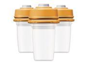 MilkBank Vacuum Storage Bottles 4.5 oz 3 pk