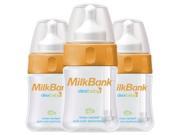 MilkBank Vented Feeding Bottles 5 oz 3 pk