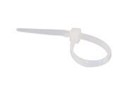 C2G 4in Cable Ties White 100pk