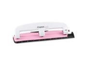 Incourage Three Hole Punch 12 Sheet Capacity Pink