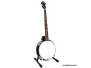 5 String Banjo With Chrome Plated Hardware