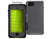 OtterBox Armor Series Waterproof Case For iPhone 5 5S Neon Grey 77 27521
