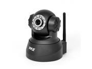Pyle Wireless IP Camera with P2P Network Image Capture Video Recording Built in Microphone and Speaker for Surveillance Security Monitoring Software Includ