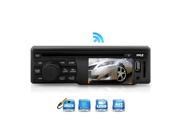 Bluetooth In Dash Digital Receiver Headunit Media Player with 3 LCD Monitor Display Screen CD DVD Player AM FM Radio USB SD Card Readers AUX 3.5mm Input
