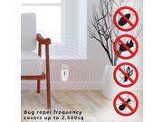 Electronic Rodent Bug Repeller Plug in Pest Control Works for Rats Mice Cockroaches Ants