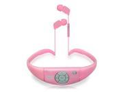 Active Sport Waterproof Bluetooth Hands Free Wireless Stereo Headphones and Headset with Built in Microphone for Call Answering Pink
