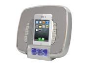PyleHome iPod iPhone Docking Aux input Clock Radio W FM Reciever Dual Alarm Clock