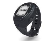Pyle Multi Function Digital LED Sports Training Watch with GPS Navigation Black Color