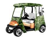 Pyle Armor Shield Club Car Golf Cart Custom Enclosure Fits Precedent® Golf Cart Models Camo Color