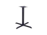Flash Furniture 33 x 33 Restaurant Table X Base with 4 Table Height Column [XU T3333 GG]