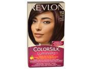 colorsilk Luminista 112 Burgundy Black by Revlon for Women 1 Application Hair Color