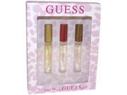 Guess Variety by Guess for Women 3 Pc Mini Gift Set 8ml Guess EDP Spray 8ml Guess Gold EDP Spray 8ml Guess By Marciano EDP Spray