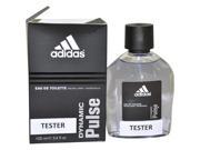 Adidas Dynamic Pulse by Adidas for Men 3.4 oz EDT Spray Tester