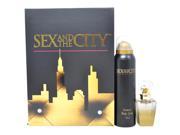 Sex and the City By Night by Sex in the City for Women 2 Pc Gift Set 1oz EDP Spray 5.1oz Deodorant Body Spray