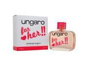 Ungaro For Her by Emanuel Ungaro for Women 3.4 oz EDT Spray