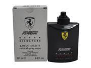 Ferrari Scuderia Black Signature by Ferrari for Men 4.2 oz EDT Spray Tester