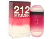 Carolina Herrera 212 Summer Eau De Toilette Spray 2013 Limited Edition 60ml 2oz