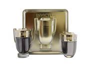 Invictus by Paco Rabanne for Men 2 Pc Gift Set 3.4oz EDT Spray 3.4oz After Shave Lotion Splash