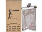 F For Fascinating by Salvatore Ferragamo for Women 3 oz EDT Spray Tester