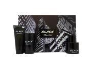 Kenneth Cole Black by Kenneth Cole for Men 3 Pc Gift Set 3.4oz EDT Spray 3.4oz After Shave Balm 2.6oz Deodorant Stick