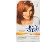 Nice n Easy Permanent Color 112 Natural Dark Auburn by Clairol for Women 1 Application Hair Color