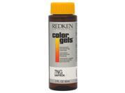 Color Gels Permanent Conditioning Haircolor 7NG Saffron by Redken for Unisex 2 oz Hair Color