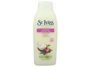 Indulgent Coconut Milk Triple Butters Body Wash by St. Ives for Unisex 24 oz Body Wash