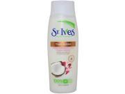 Body Wash Creamy Coconut Triple Butters by St. Ives for Unisex 13.5 oz Body Lotion