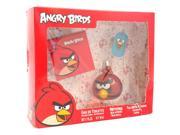 Angry Birds Red by Angry Birds for Men 3 Pc Gift Set 1.7oz EDT Spray Notepad Tag with Chain