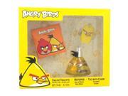 Angry Birds Yellow by Angry Birds for Men 3 Pc Gift Set 1.7oz EDT Spray NotePad Tag With Chain