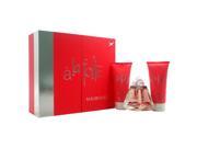 A la Folie by Mauboussin for Women 3 Pc Gift Set 3.3oz EDP Spray 3.3oz Body Lotion 3.3oz Shower Gel