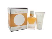 Hermes Jour d Hermes Absolu for Women 2 Pc Gift Set 1.6oz EDP Spray Refillable 1oz Perfumed Body Lotion
