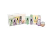 Daily Essentials Set Dry Combination Skin by Clinique for Unisex 5 Pc Set