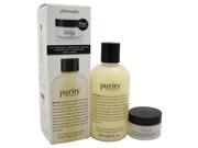 Purity Anti Wrinkle Miracle Worker Duo by Philosophy for Women 2 Pc Set 8oz Purity Made Simple 0.50z Free Anti Wrinkle Miracle Worker