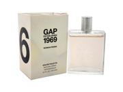 Gap Established 1969 by Gap for Women 3.4 oz EDT Spray Unboxed