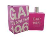 Gap Established 1969 Imagine by Gap for Women 3.4 oz EDT Spray