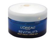 Revitalift Anti Wrinkle Firming Moisturizer Night Cream by L Oreal Paris for Unisex 1.7 oz Night Cream Unboxed
