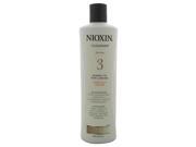 System 3 Cleanser For Fine Chemically Enh. Normal Thin Looking Hair by Nioxin for Unisex 16.9 oz Cleanser