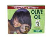 Root Stimulator Olive Oil Relaxer Extra Strength by Organix for Unisex 8 Pc Kit