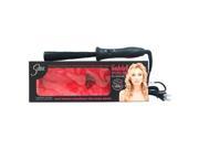 The Bombshell Reverse Cone Rod Curling Iron Black by Sultra for Unisex 1 Inch Curling Iron