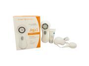 Mia 1 Facial Sonic Cleansing System White by Clarisonic for Unisex 4 Pc Kit White Mia 1 Universal Voltage Plink Charger Sensitive Brush Head 1oz Refreshi