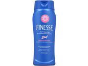 Self Adjusting 2 in 1 Moisturizing Shampoo and Conditioner by Finesse for Unisex 13 oz Shampoo
