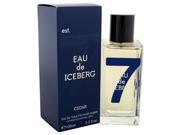 Eau de Iceberg Cedar EDT Spray 3.3 oz for Men 100% authentic never any knock offs. Great for a gift