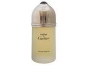 Pasha De Cartier by Cartier for Men 3.3 oz EDT Spray Unboxed