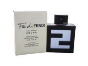 Fan di Fendi Pour Homme Acqua by Fendi for Men 3.3 oz EDT Spray Tester