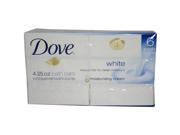 White Moisturizing Cream Beauty Bar by Dove for Unisex 6 x 4.25 oz Soap