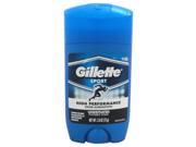 Gillette Sport High Performance Odor Elimination Undefeated Invisible Solid Anti Perspirant Deodorant by Gillette for Men 2.6 oz Deodorant Stick
