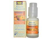 Organics Vitamin C Revitalizing Eye Cream by Avalon for Unisex 1 oz Cream