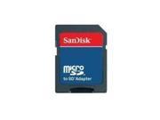 Sandisk MicroSD MicroSDHC to SD Adapter Static Pack